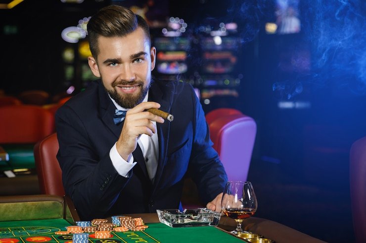 Tampilan meja baccarat langsung di aplikasi mobile dewajudiqq dengan dealer profesional